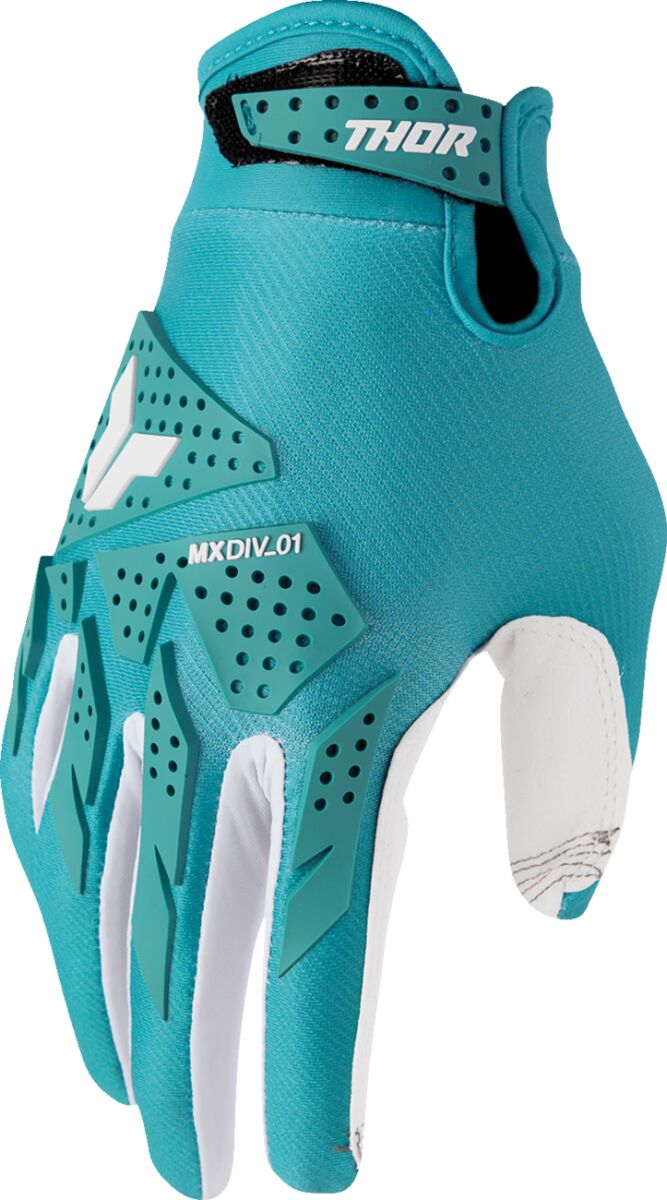 THOR Women's LAUNCHMODE XP Crosshandskar Aqua/ Vit