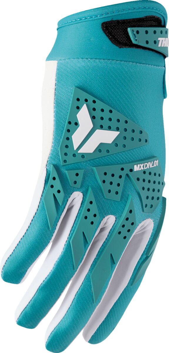 THOR Women's LAUNCHMODE XP Crosshandskar Aqua/ Vit - 3