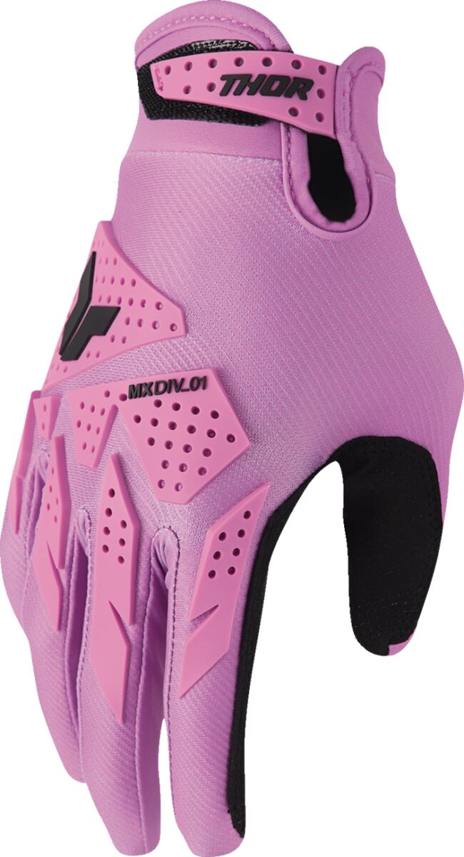 THOR Women's LAUNCHMODE XP Crosshandskar Svart/ Orchid