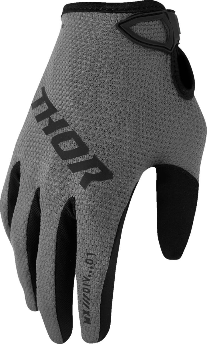 THOR Women's RIDEMODE Static Crosshandsker Sort/ Grå