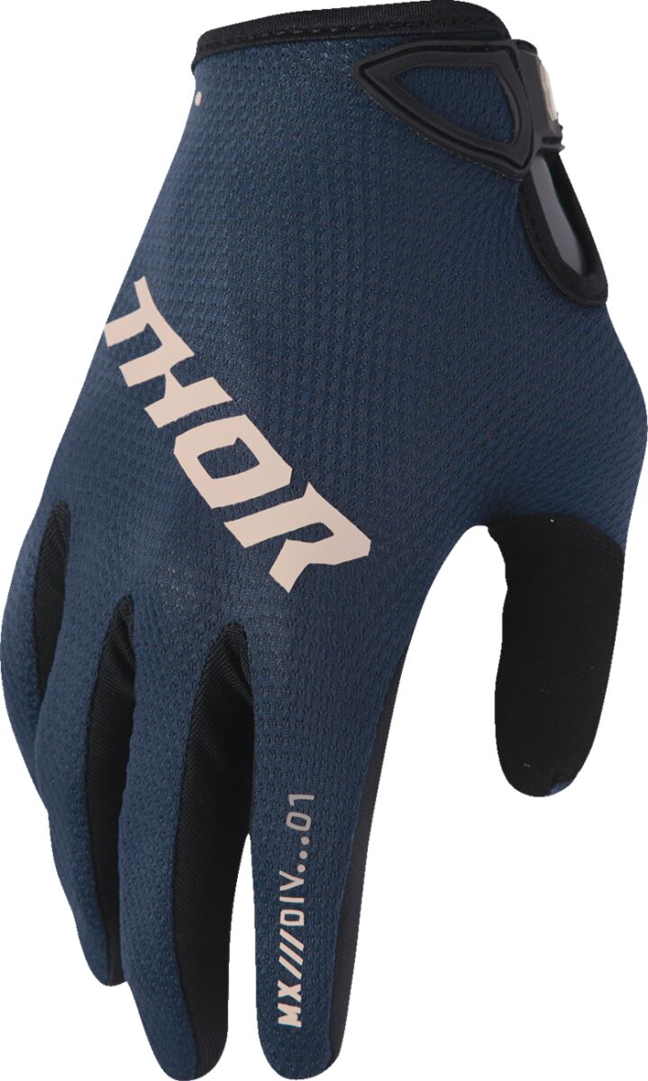 THOR Damen RIDEMODE Static Handschuhe Schwarz/ Midnight
