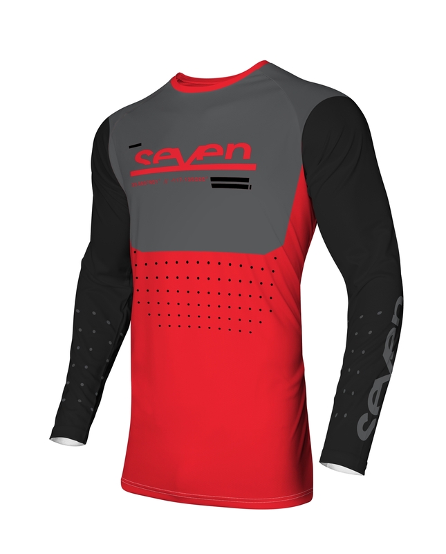 SEVEN Vox Aperture Jersey - Flo Red