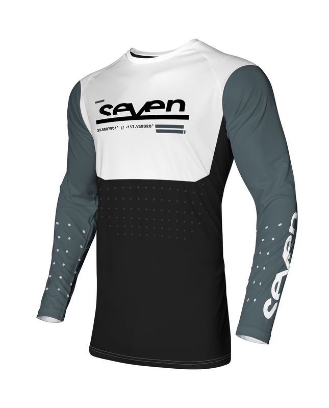 SEVEN Vox Aperture Jersey Youth - Lead/Black