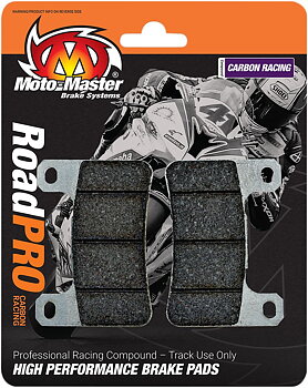 Plaquettes de frein pour course en carbone RoadPRO Moto-Master
