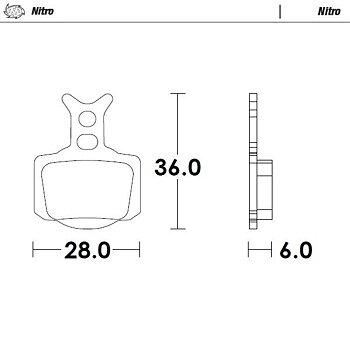 Moto-Master Nitro Brake Pads