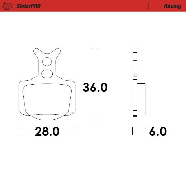 Moto-Master Racing Brake Pads Offroad