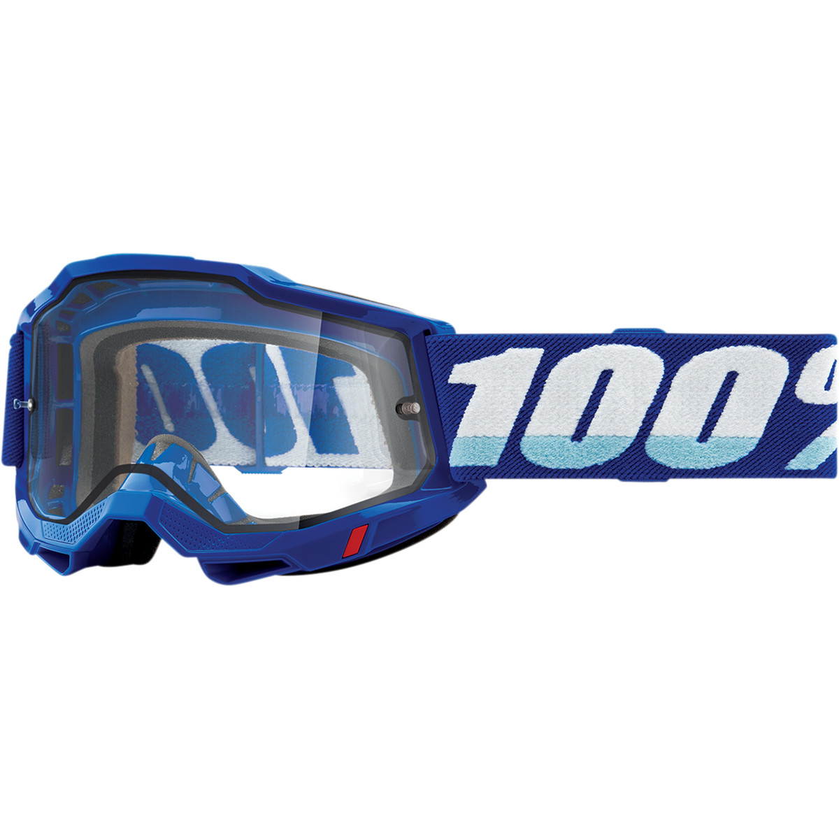 100 Accuri 2 Enduro Azul Gafas Cross Lente transparente