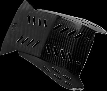 Moose Racing Hard-Parts Carbon Fiber Skid Plate