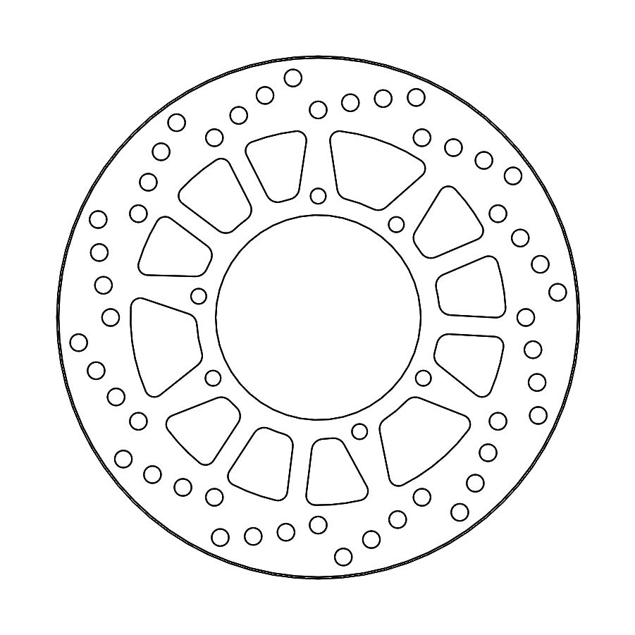Moto-Master Vintage Series Bremsscheibe 220 mm