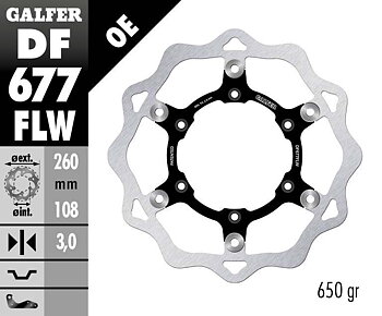 Galfer Wave® Brake Rotor