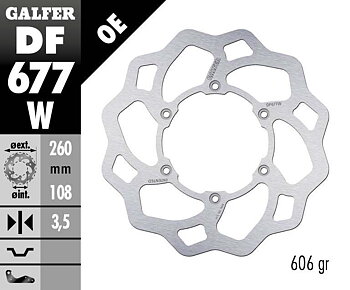 Galfer Wave® Brake Rotor