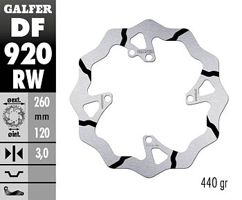 Disque de frein Wave® Galfer