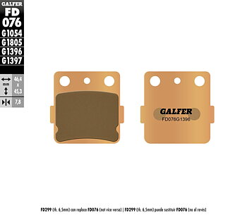 Galfer HH Gesinterte Bremsbeläge