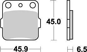 Moto-Master Nitro Brake Pads