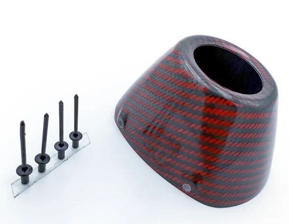 FMF RCT EXTERNAL CARBON REPLACEMENT END CAP KIT