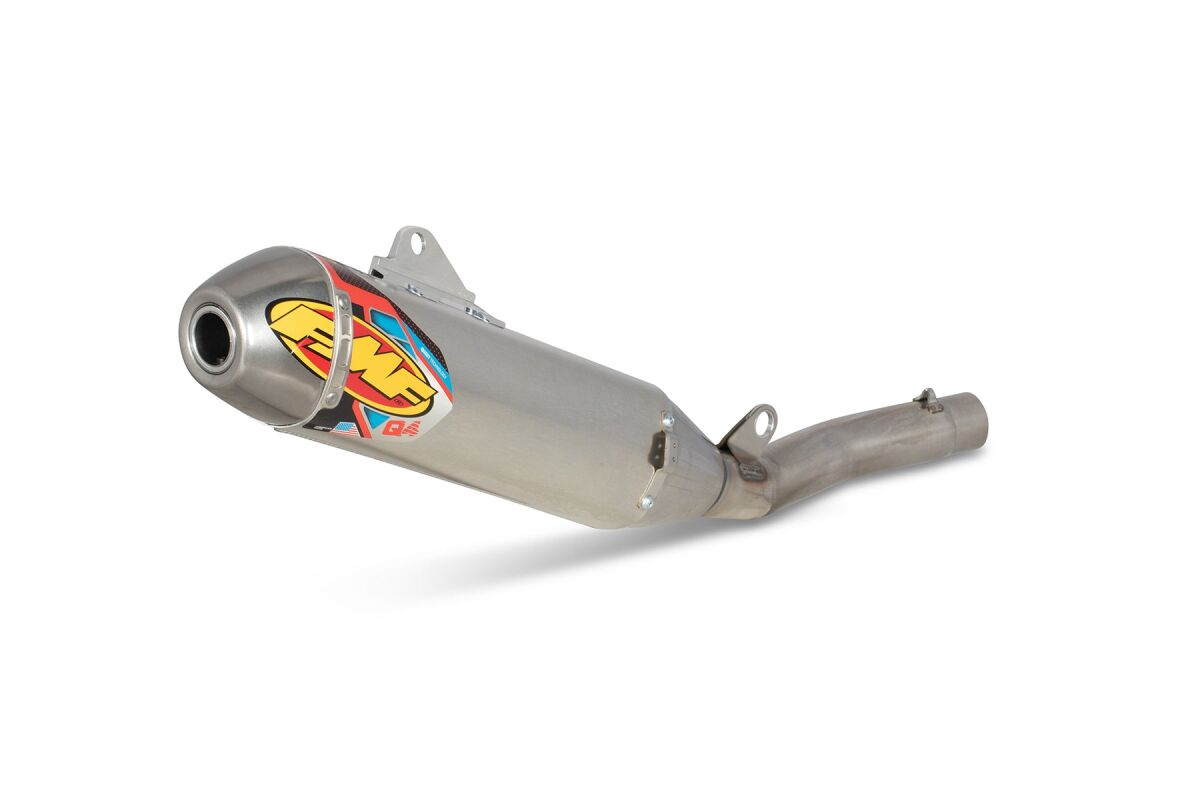 Q4 Hex S/A Slip-On Muffler FMF