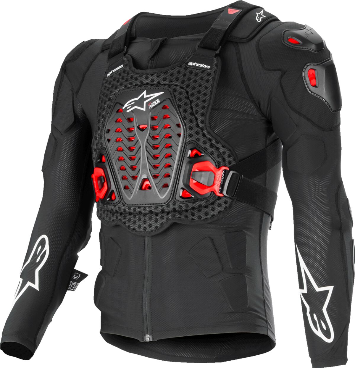 Alpinestars Bionic XTR Plasma Protection Endurojacka Svart/ Röd/ Vit