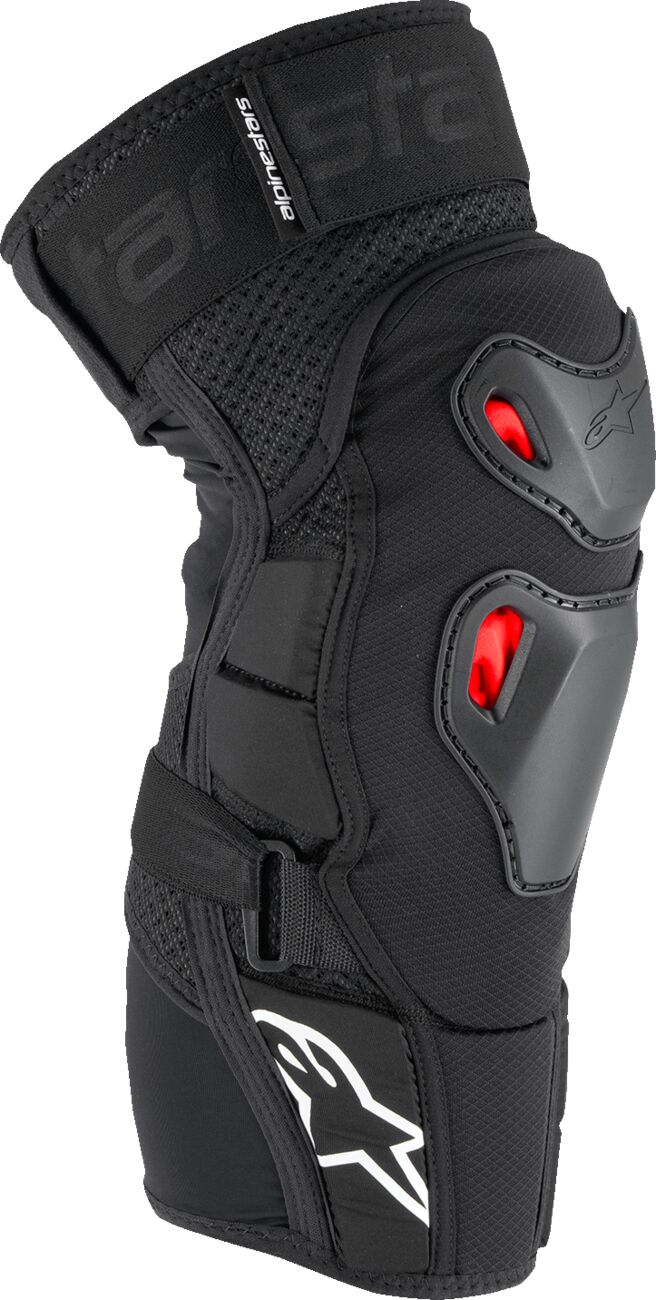 Alpinestars Bionic Pro Plasma Knee Protectors Svart/ Röd/ Vit