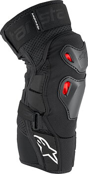 Alpinestars Bionic Pro Plasma Knee Protectors Svart/ Röd/ Vit