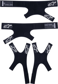 Alpinestars RK-7 PLASMA X-STRAP Replacement Set Svart