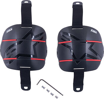 Alpinestars RK-1 PLASMA Knee Cup System Replacement Kit Svart
