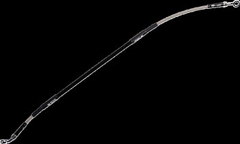 Moose Racing Hard-Parts Stainless Steel Braided Brake Line