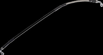 Moose Racing Hard-Parts Stainless Steel Braided Brake Line