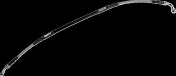 Moose Racing Hard-Parts Edelstahl Geflochtene Bremsleitung