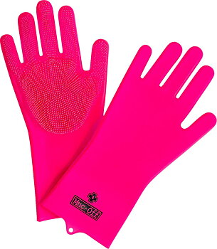 Guantes Deep Scrubber Muc-Off Rosa