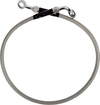 Latiguillo de freno trenzado de acero inoxidable Moose Racing Hard-Parts