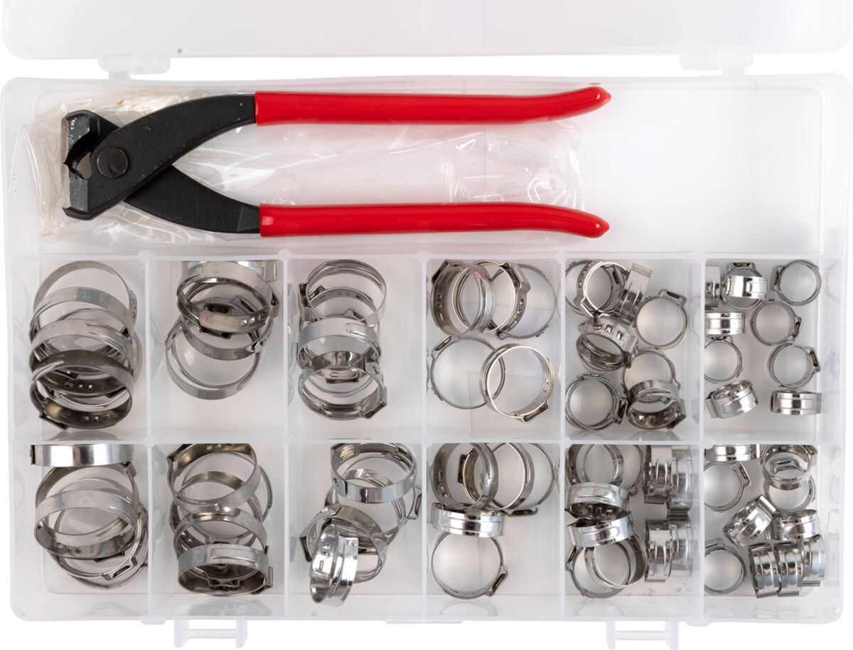 Kit de colliers à oreilles avec pince à mâchoires Moose Racing Hard-Parts