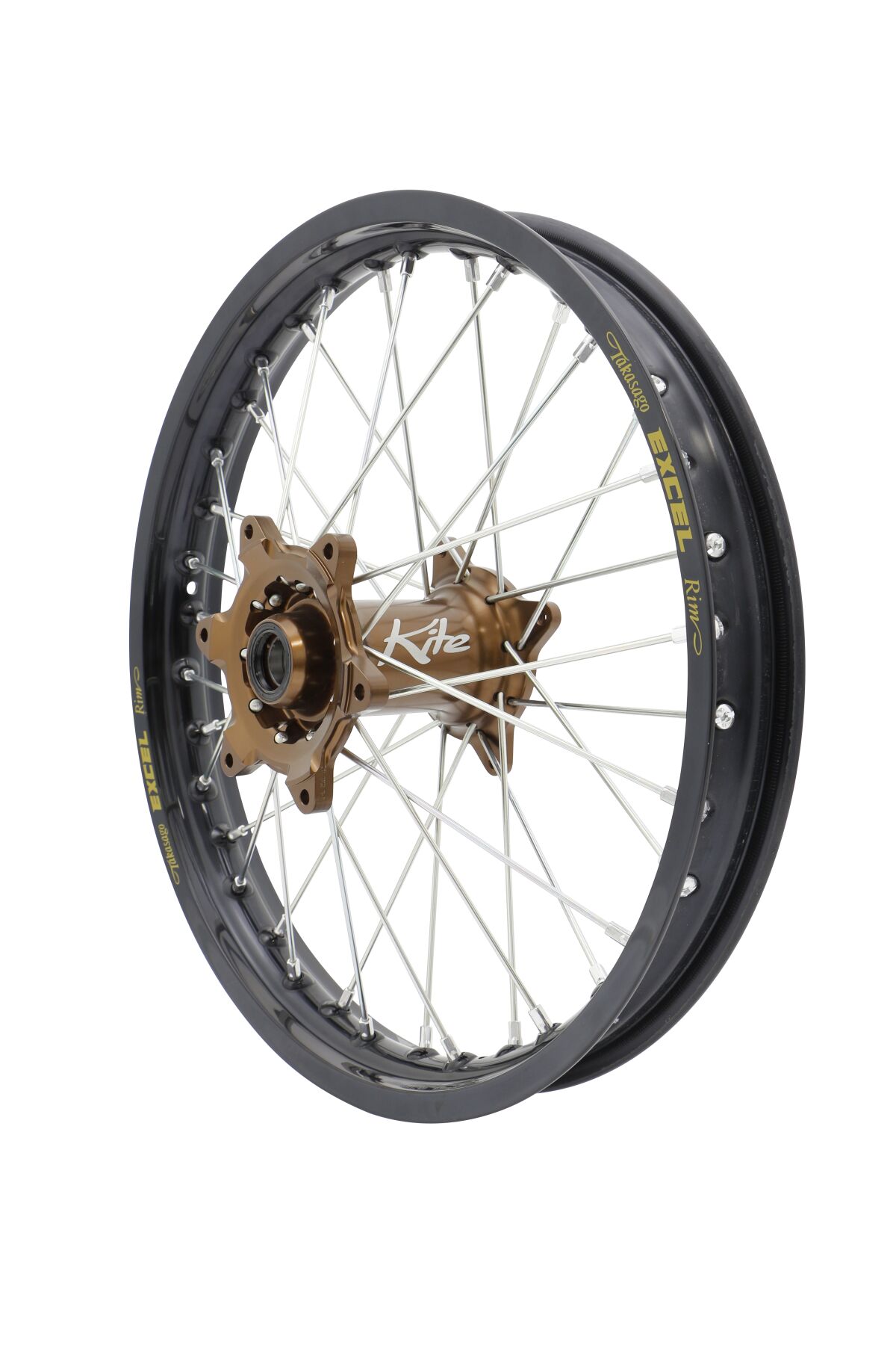 Kite Elite MX-EN Wheel, silver spokes