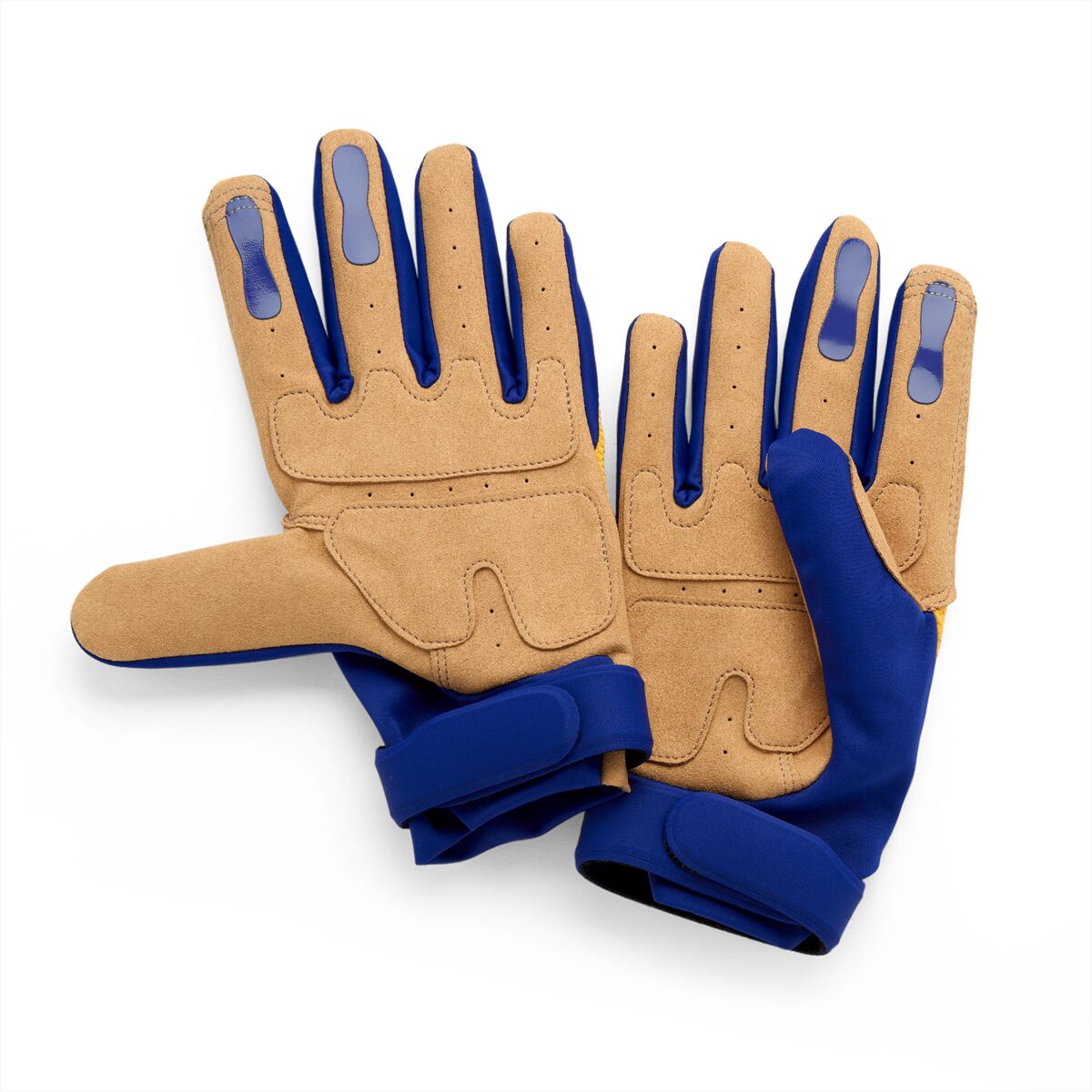 100% Langdale Gloves Blå/ Light Brown/ Vit/ Gul - 2