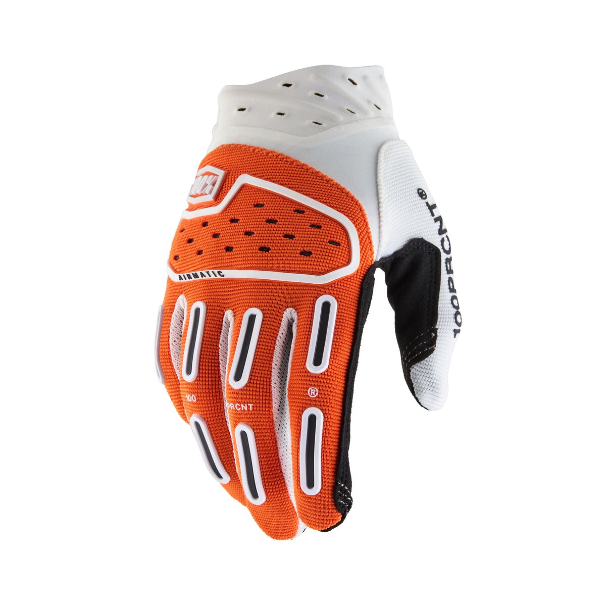 100% Airmatic 2 Gloves Svart/ Orange/ Vit