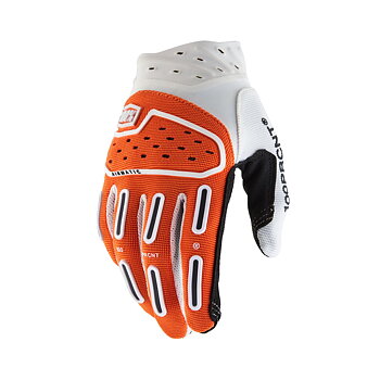 Guantes Airmatic 2 100% Negro/ Naranja/ Blanco