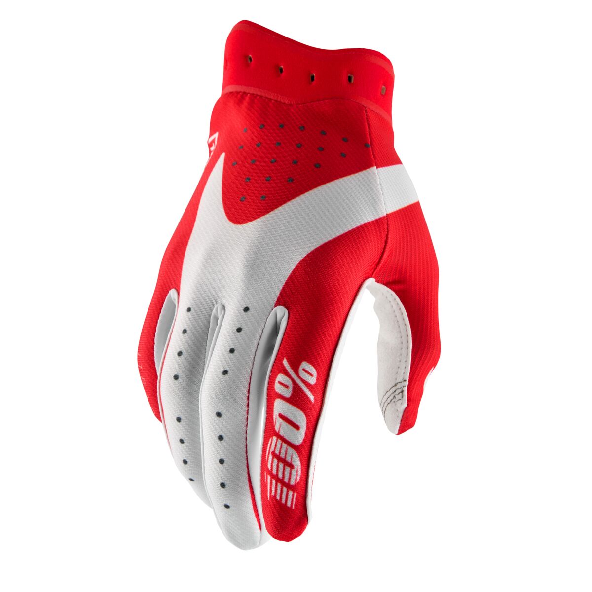 Guantes iTrack 100% Rojo/ Blanco
