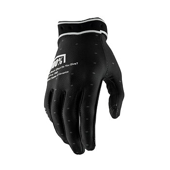 100% Ridefit Glove Svart