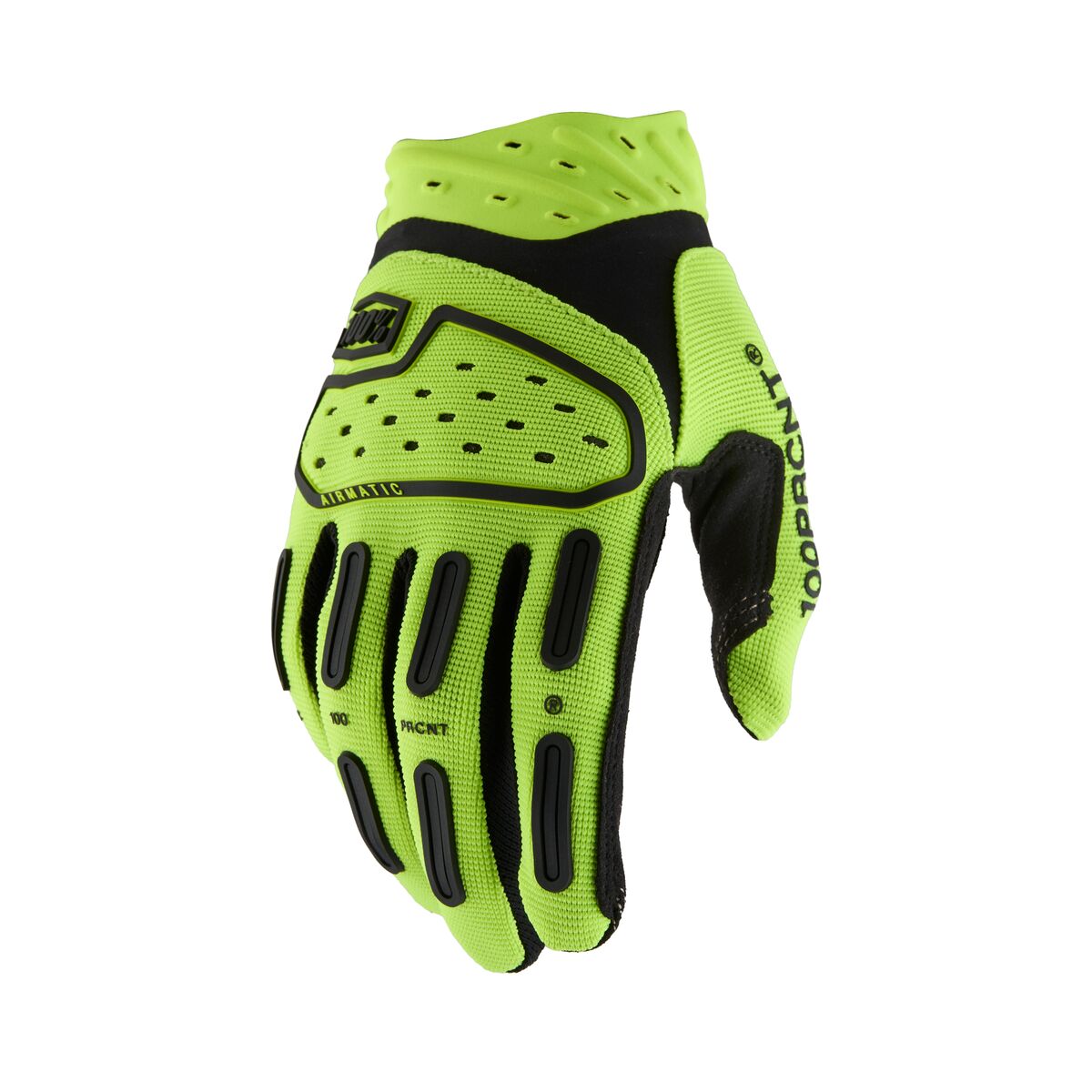 100% Airmatic 2 Jugendhandschuhe Schwarz/ Hi-Vis Gelb