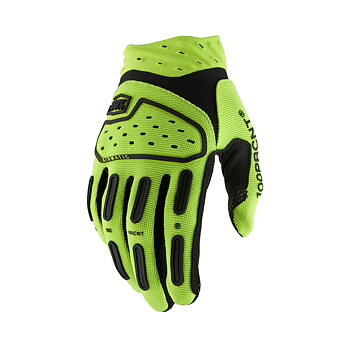 100% Airmatic 2 Jugendhandschuhe Schwarz/ Hi-Vis Gelb