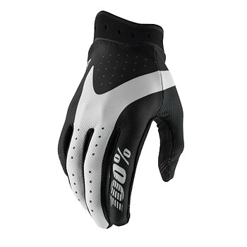 100% iTrack Jugendhandschuhe Schwarz/ Wieß