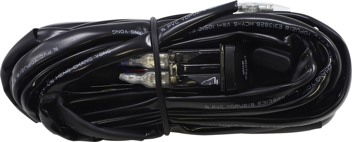 Moose Racing LED Whip Rocker Switch Wiring Harness