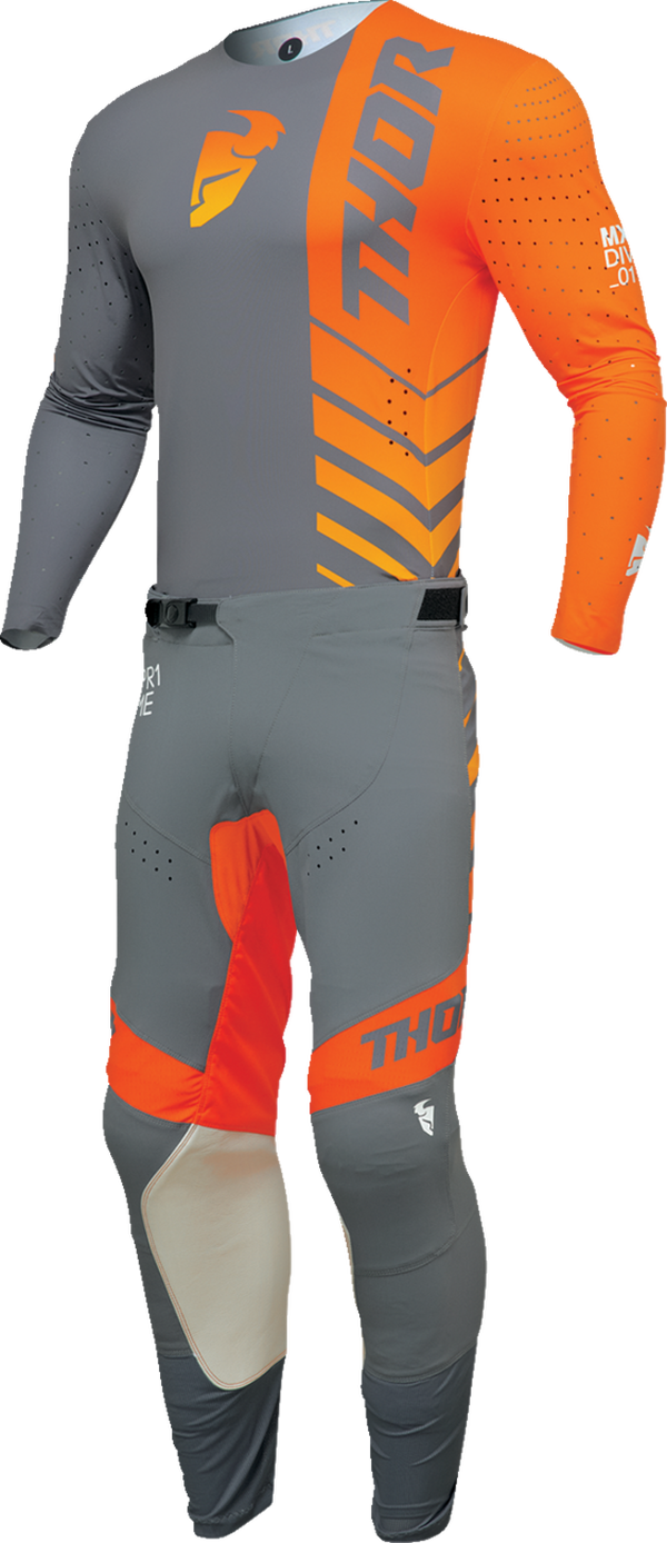 Thor Prime Analog Pant, Charcoal/Orange - 4