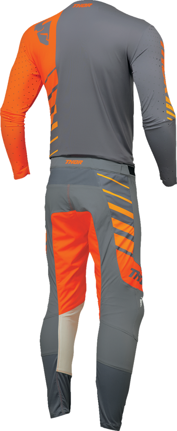 Thor Prime Analog Pant, Charcoal/Orange - 5