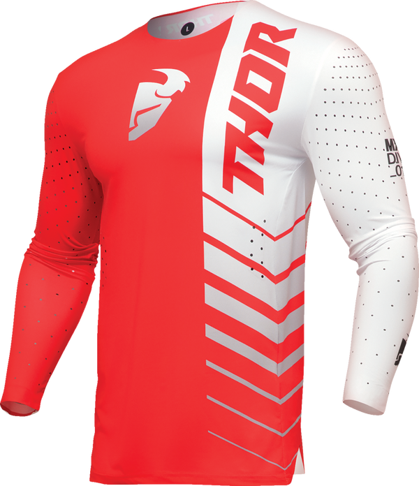 Camiseta de Cross Thor Prime Analog Rojo Blanco