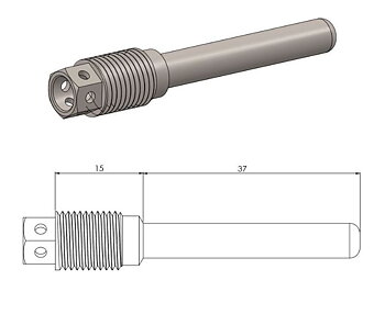 Moto-Master Brake Pad Pin