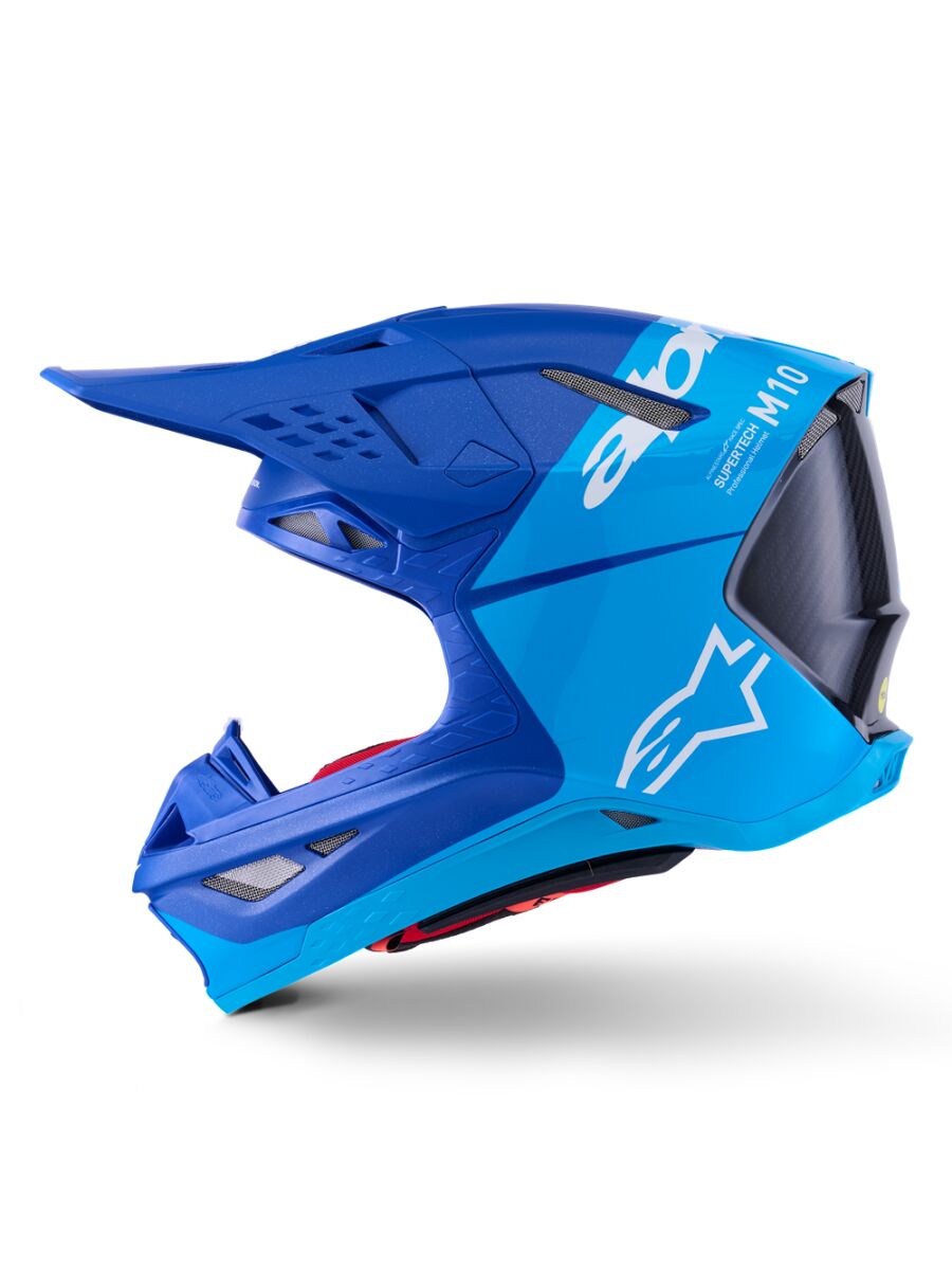 Alpinestars Supertech M10 Flood MIPS® Crosshjelm Sort/ Blå - 7