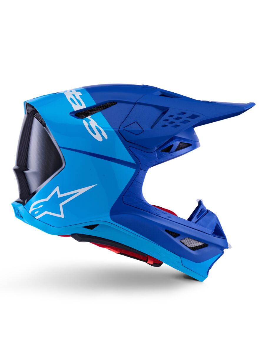 Alpinestars Supertech M10 Flood MIPS® Crosshjelm Sort/ Blå - 4