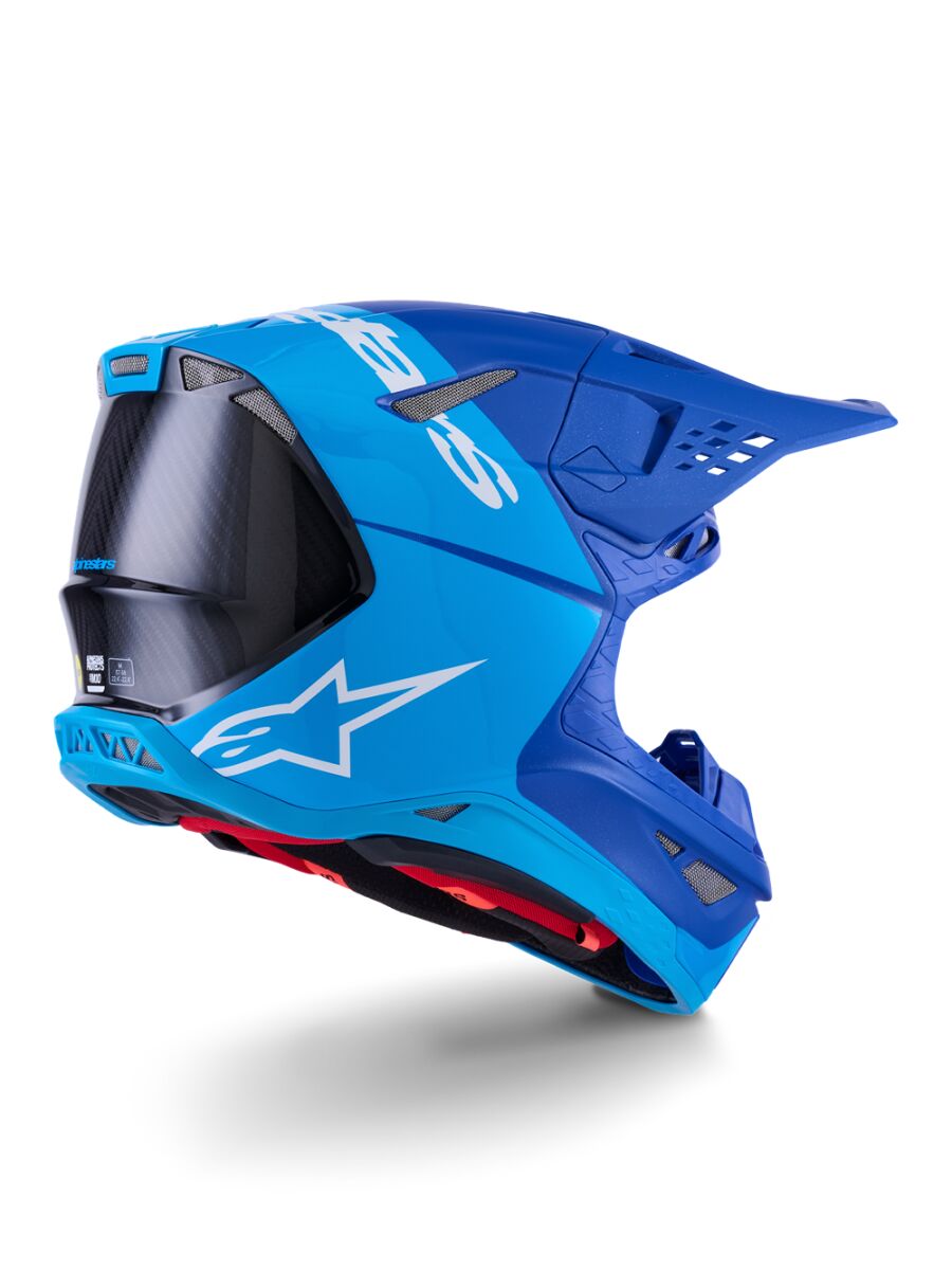 Alpinestars Supertech M10 Flood MIPS® Crosshjelm Sort/ Blå - 5