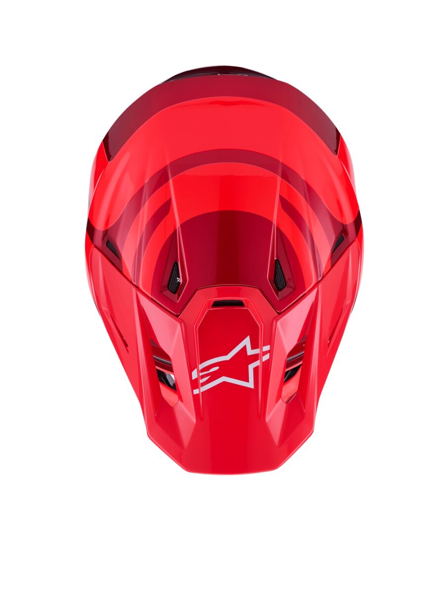 Alpinestars SM7 Core MX Helmet Red - 2
