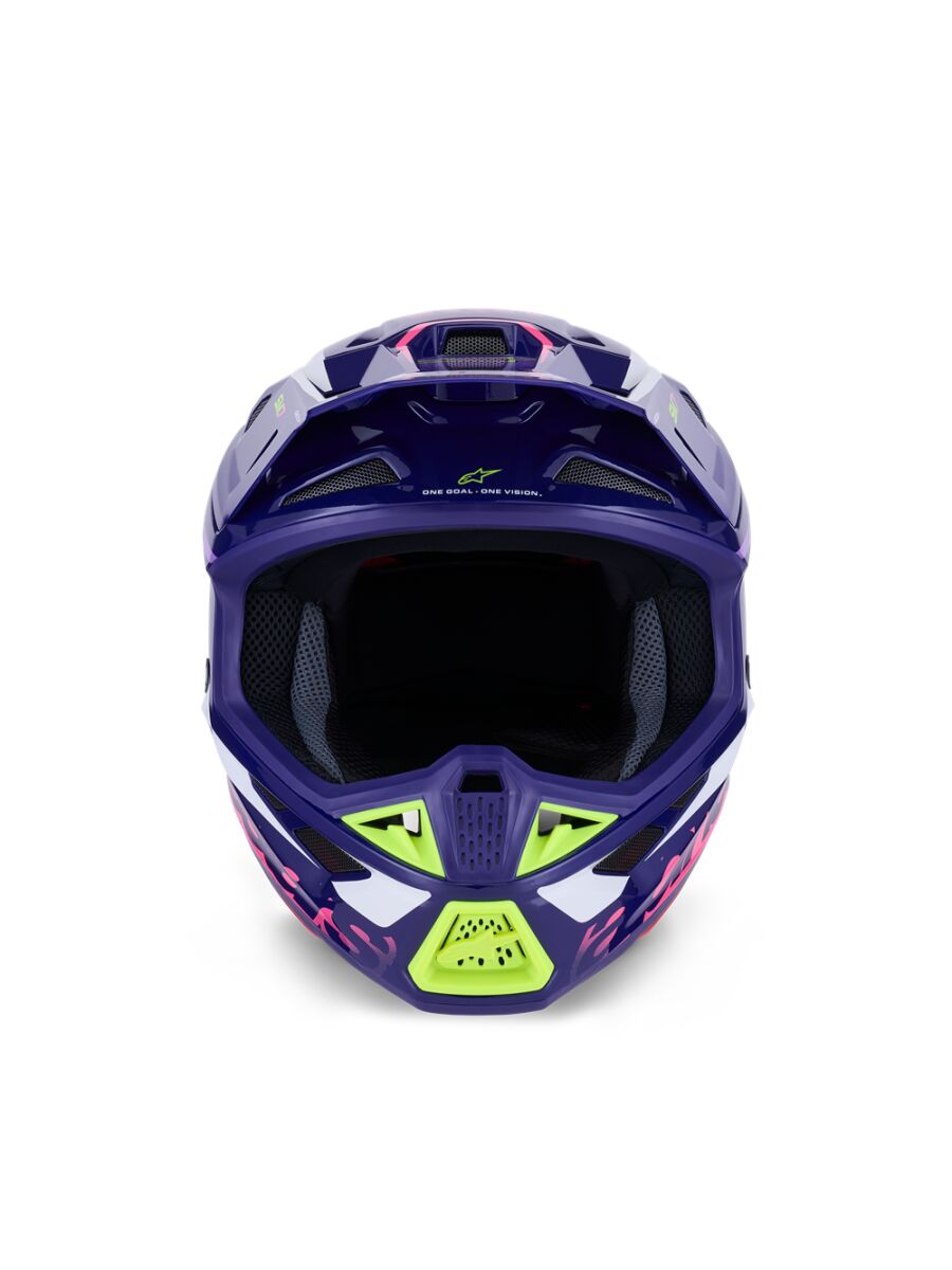 Alpinestars SM7 Deed Crosshelm Roze/ Purper - 2